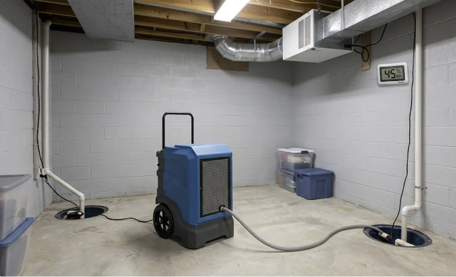 How to Choose the Best Dehumidifier for Basement Moisture Problems?
