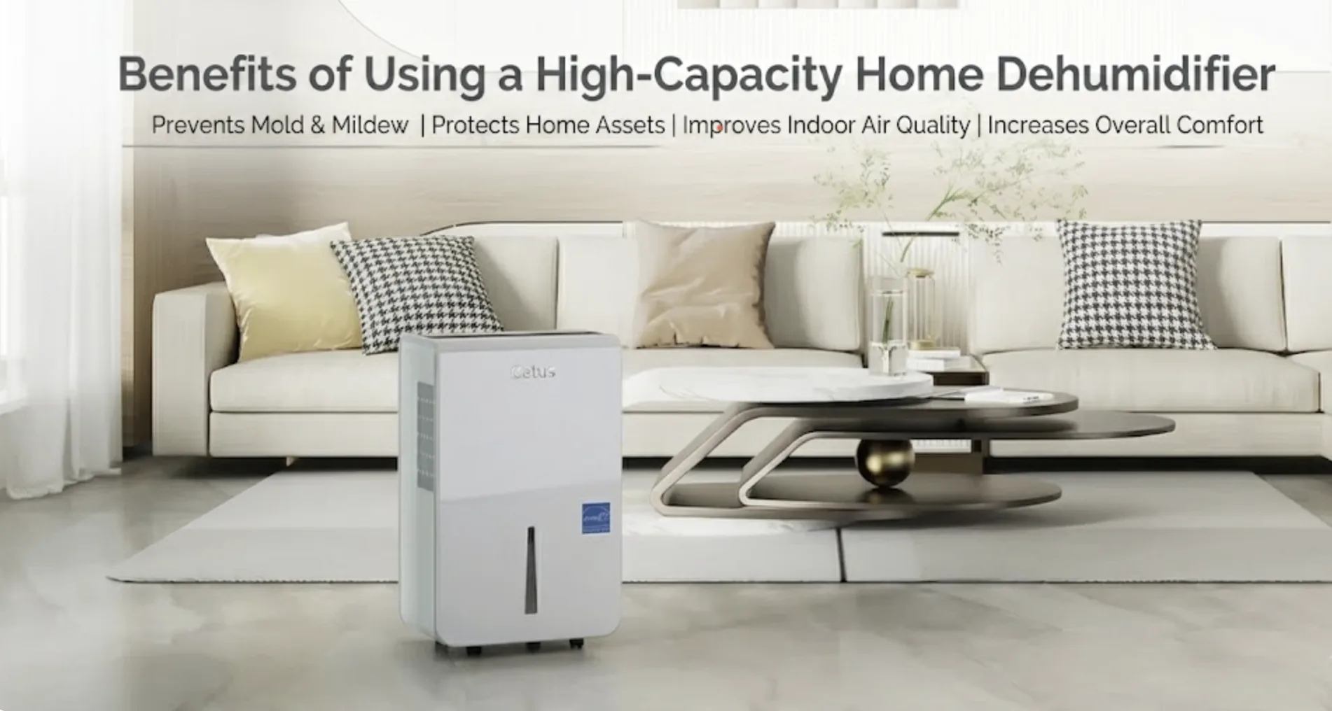 How to Choose a Dehumidifier for Large Rooms and Open Spaces?