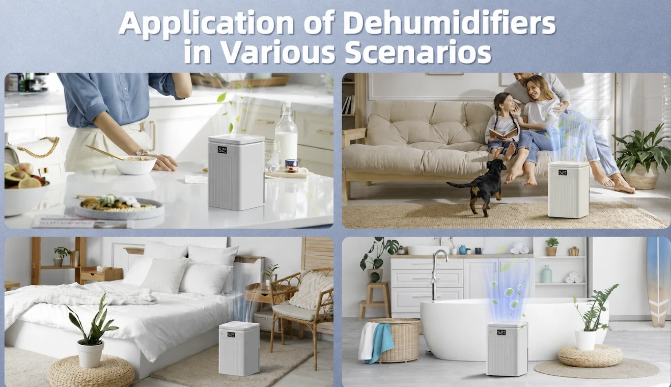 Dehumidifier For Different Home Scenarios